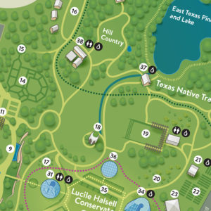 Explore the Gardens, Trails and Historical Structures | Garden Map